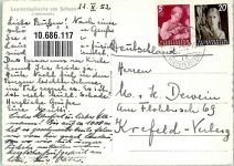 9494 Schaan 1952 Foto AK Laurenziuskirche