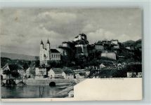 4663 Aarburg 1910 Gebrauchsspuren Teilansicht, Schloß