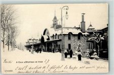 1824 Caux 1906 - Winter Schlitten