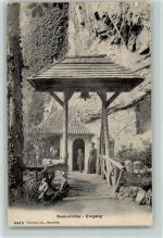 3803 Beatenberg 1909 - Eingang zur Beatushöhle