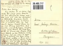 Feldmeilen sign. Louis Künstlerkarte Thunersee Ort lt. Verlag Pro Juventute Schweiz