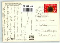 9643 Krummenau - Winter Skilift Rietbach-Wolzenalp Sesselbahn Vogelschau