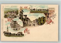 9244 Niederuzwil BOAKC Spinnerei Bad Buchental Lithographie