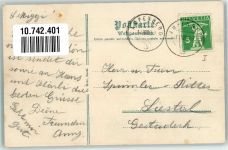 4432 Lampenberg 1909 Foto AK Pension Abendsmatt