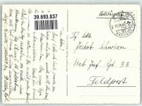 6313 Bad Schönbrunn Menzingen - Feldpost Fliegeraufnahme