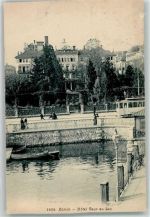 8000 Zürich 1905 Gebrauchsspuren Hotel Baur au Lac