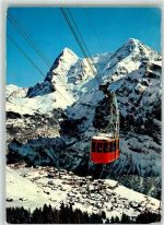 3825 Mürren - Seilbahn Schilthorn Winter