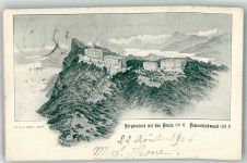 6363 Bürgenstock 1904 Foto AK Hotel