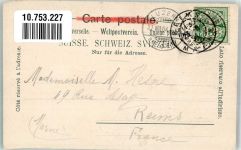 6363 Bürgenstock 1904 Foto AK Hotel