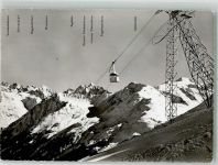 7250 Klosters 1956 Winter Seilbahn Klosters-Gotschnagrat-Parsenn