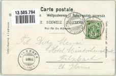 9500 Wil SG 1906 Foto AK Gasthaus Sonne Kirche