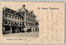 9656 Alt St. Johann 1900 Foto AK Gasthaus zum Rössli