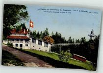 2000 Neuchâtel Neuenburg Foto AK Stand- Seilbahn Station funiculaire de Chaumont