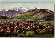 1880 Bex 1920 Foto AK Bahnpost Zug 1375