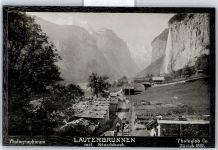 3822 Lauterbrunnen - Photoglob Co. Photographicum, Staubbach