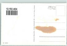 1699 Porsel Karte beschädigt Fliegeraufnahme