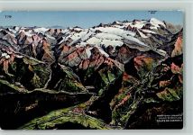 1920 Martigny - Champex Grand St. Bernard route de Chamonix Mt. Blanc