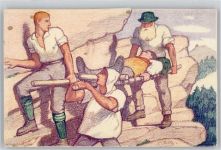 Rotes Kreuz , sign. O.Trita Bundesfeier Ganzsachen Schweiz