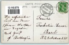 1908 Postkutsche Schweiz. Gebirgspost Postkutsche Schweiz