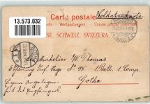 8143 Uetliberg 1904 Lithographie Bergbahn Hotel Werbung Soldatenkarte