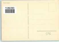 7320 Sargans Künstlerkarte Schloss sign. Bund Schweizerischer Frauenvereine