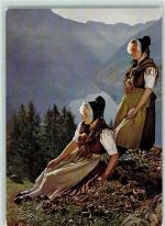 8750 Glarus - Edition Stehli Serie Nr. 1608 - Sonntagstracht AK