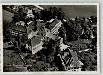 4900 Langenthal 1937 Foto AK Fliegeraufnahme Krankenhaus