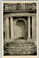 3000 Bern Berne - Fassade des alten hist. Museums mit Brunnen