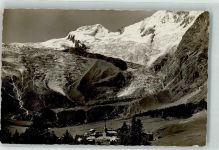 3906 Saas-Fee Foto AK Feegletscher Alphubel Foto Gyger