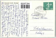 6315 Oberägeri 1962 - Kirche