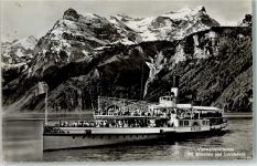 6440 Vierwaldstättersee - Ausflugsdampfer Schiller Glitschen Urirotstock