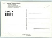 3999 Oberwald - Obergoms Heidehüs in Münster Altes Haus in Niederwald Obergommerhaus in Biel Gommerhaus in Reckingen