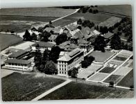 3052 Zollikofen Foto AK Fliegeraufnahme Landwirtschaftliche Schule Rütti