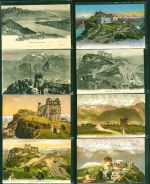 6410 Rigi Kulm Kleinposten bis 20 Lot mit 9 AK, 1902-1929; überwiegend gute Erhaltung, größtenteils gelaufen