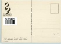 4000 Basel Bâle 1935 Künstlerkarte SSängerfest 1935 - III. Bild: Szene aus dem Festspiel "Mutterland , sehr gute Erhaltung AK "