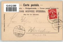 7310 Bad Ragaz 1899 - Taminaschlucht Falknis