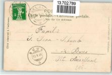 4422 Arisdorf 1909 BOAKC Lithographie Schulhaus