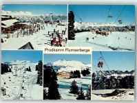 Prodkamm - Flumserberge Sessellift Bügellift Skifahrer Winter Gasthaus Prodalp