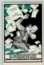 Karte beschädigt Vermögensabgabe Politik AK