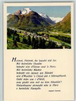 7504 Pontresina - Ortsansicht Gedicht August Corrodi