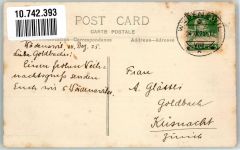 8820 Wädenswil 1925 Foto AK Ort lt. Stempel Winter Familenfoto