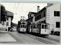 2034 Peseux - Kreuzen zweier Straßenbahnen No 3