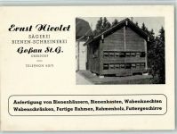 9200 Gossau SG - Bienen Schreinerei Ernst Nocolet - Oberdorf