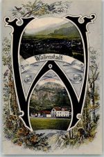 8880 Walenstadt 1908 Foto AK Kaserne Feldpost Schießschule