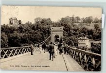 1700 Fribourg Freiburg 1912 - Grand Pont Suspendu