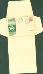 Bern Berne Ganzsache Ausstellungsbrief 1914 Phila Schweiz KEINE AK