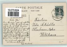 9320 Arbon - Partie bei der Kirche, nachträglich handcoloriert, gute Erhaltung AK