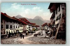 1663 Gruyères 1908 - et le Moleson