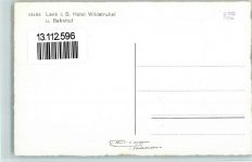 3775 Lenk im Simmental - Hotel Wildstrubel und Bahnhof