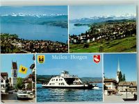 8706 Meilen - Autofähre Meilen Horgen Wappen